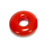 Oxballs Do-Nut 2 Jelly Cockring with Flat Inner Chamber Red COCK RINGS Sling